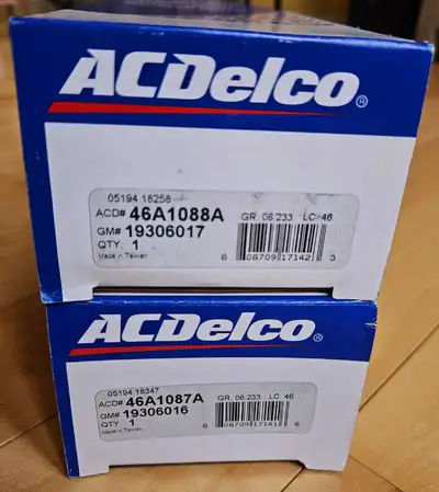 Brand New ACDelco 46A1088A / 46A1087A Advantage Outer Steering Tie Rod Ends (left and right). Fits T...