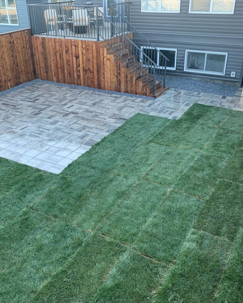 Decks fences sod patio stones Fence, Deck, Railing & Siding Calgary