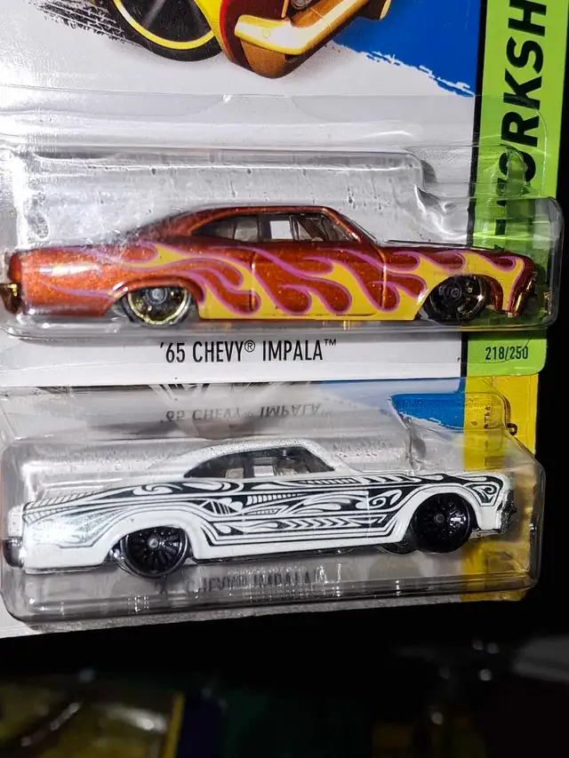 '65 Chevy Impala Hot Wheels lot of 5 variations  in Toys & Games in Guelph - Image 6
