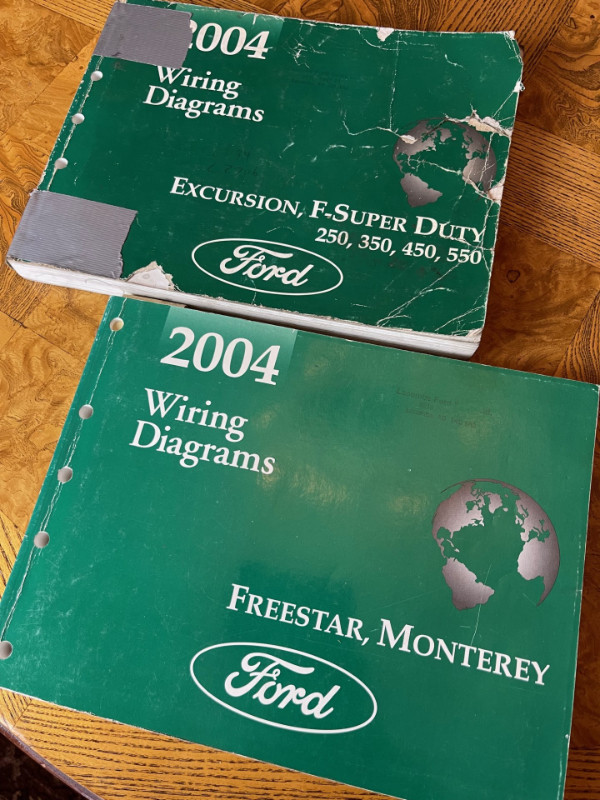 VINTAGE 2004 FORD FACTORY WIRING DIAGRAM MANUALS #M01592 in Textbooks in Edmonton
