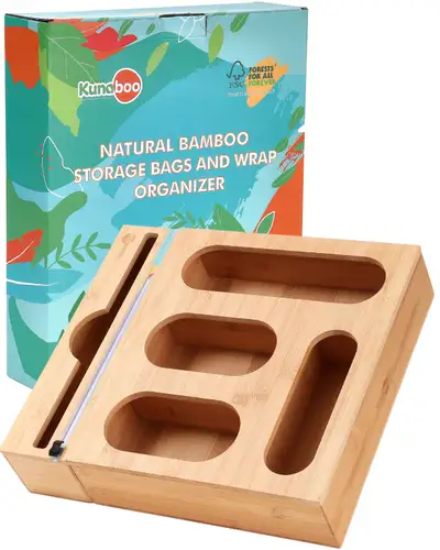 Bamboo Drawer Organizer Set – Brand New | Kitchen/Office | $15, View more