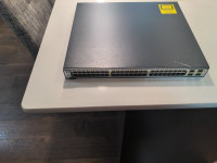 Cisco Switch - 48x Gig PoE ports + 4 Gig SFP