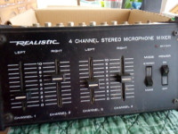4 channel mic mixer