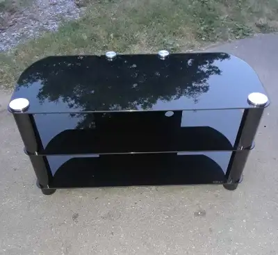 Glass TV stand table, View more