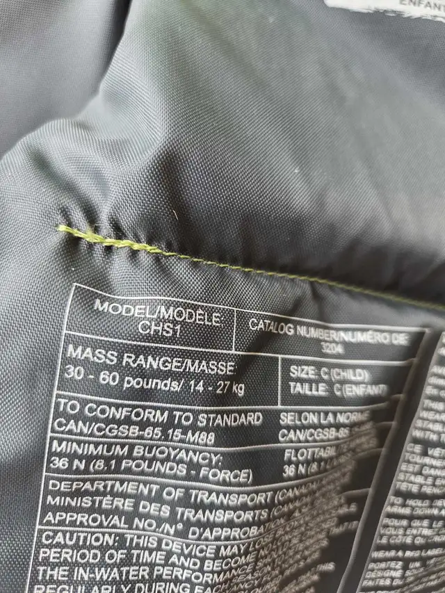 Like New Stearns Infant Life Jacket $25 in Bathing & Changing in Edmonton - Image 3