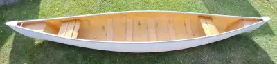 Light and responsive. Great for a family. 70 pounds total weight. Anodized aluminum P-channel gunwal...