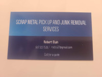 free scrap metal pick up 647-920-7509