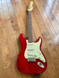 Red Xplicit Electric guitar 