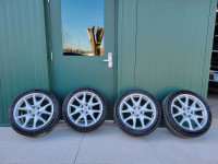 OEM S2 RX-8 Wheels with Michelin Pilot Sport Cup 2 Tires (225/45