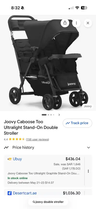 Double Stroller (Joovy), View more