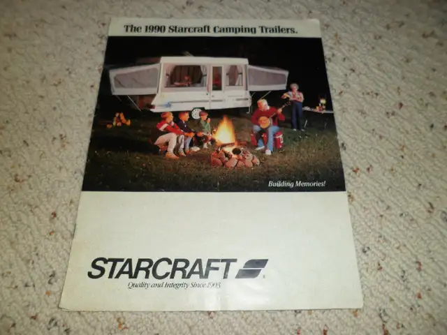 1990 StarCraft Camping Trailers brochure 11 pages in Arts & Collectibles in Markham / York Region - Image 2
