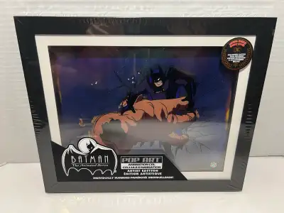 Batman Animated Series Pop Art Animation Cel Clayface Exclusive w/ COA New $20. Shipping available