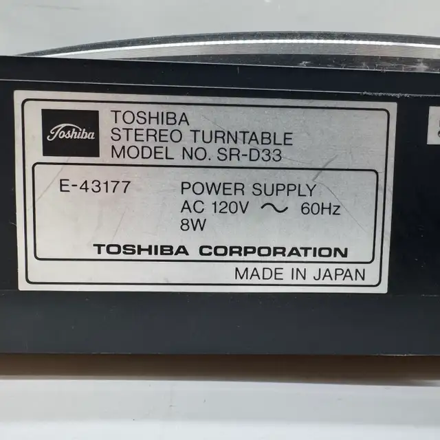 Vintage Toshiba SR‑D33 Quartz Lock Direct Drive Turntable in Stereo Systems & Home Theatre in City of Toronto - Image 10