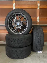 FULL SET of Pirelli Sottozero 3 Run-Flat Winter Tires & BMW Rims
