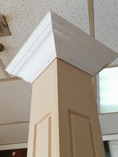 hollow  MDF Post 96" X 6" Skid Price $58.5