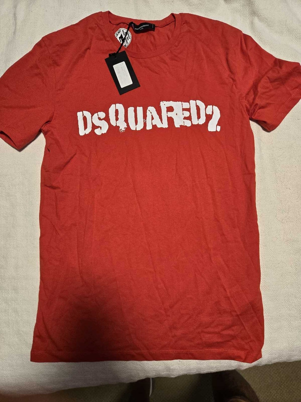 Dsquared2, DSQUARED2 Red Tshirt Size XXL
