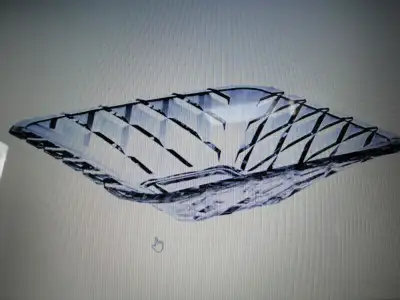 Mikasa Celebrations Diamond Sparkle Glass Platter 12", View more