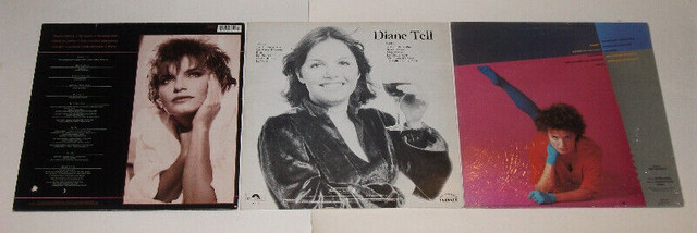 Diane Tell - 3 disques vinyles LP dans CD, DVD et Blu-ray  à Ville de Montréal - Image 2