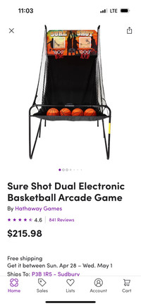 Sure Shot basketball 