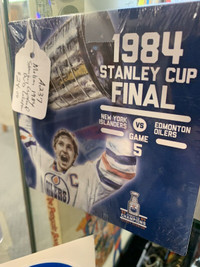 1984 OILERS DVD Stanley Cup Final Collector Molson Showcase 305