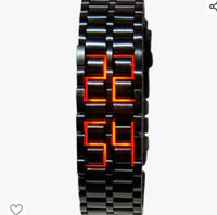 *BNIB* Stainless Steel Digital Bracelet Watch