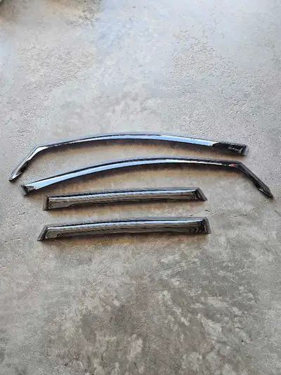 I am selling a used set of Weather Tech Side window deflectors. Great shape and no scratches. They f...