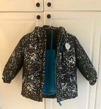 Brand New***Athletic Works***Boys 3-in-1 Winter Jacket (Age 4-5), View more