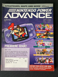 Volume 1 Nintendo Power Advance Guide Book Magazine 