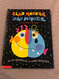 Book - Glad Monster Sad Monster - Livre 