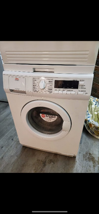 AEG 24 w front load washer washing machine can deliver