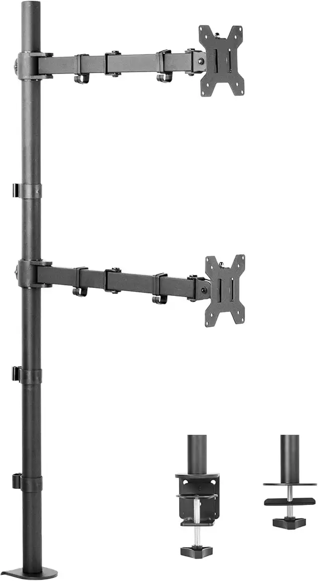 Extra Tall Vertically Stacked Dual Monitor Stand - STAND-V012T in General Electronics in Burnaby/New Westminster - Image 2