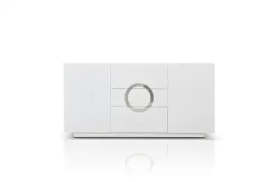 Structube white lacquer sideboard , View more