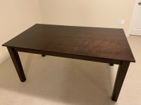 63” x 35.5” Wooden Table - Costco