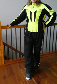 Ladies Olympia Hi-Vis Motorcycle Jacket