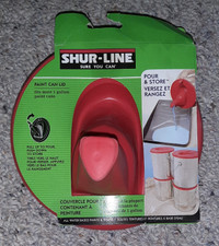 Shur Line Paint Can Lid with Pour Spout (BRAND NEW)
