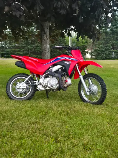 2022 Honda CRF 110. A very low hours bike. Fresh oil change with synthetic.
