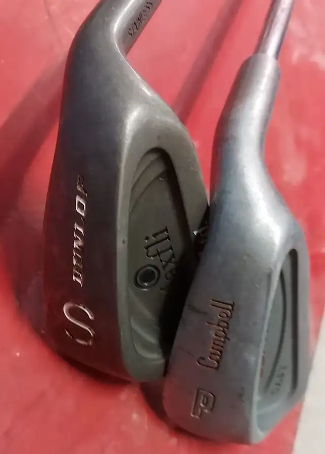 SET OF 11 CAMPBELL GOLF CLUBS (+ DUNLOP SAND WEDGE) in Golf in London - Image 6