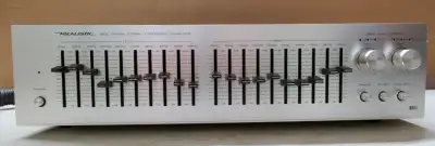 Vintage Realistic Stereo Equalizer, View more