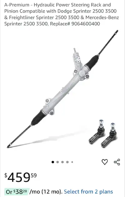 Hydraulic Power Steering Rack and Pinion, View more