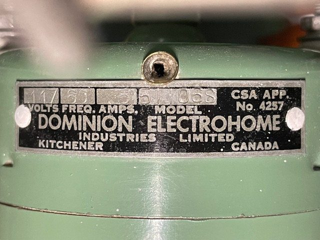 Extremely rare 1950's Dominion Electrohome fan in Arts & Collectibles in Stratford - Image 4