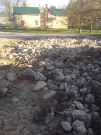 Feild stone / rocks near Chesley area