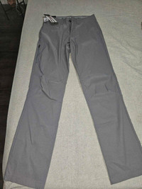 Long grey nylon pants 