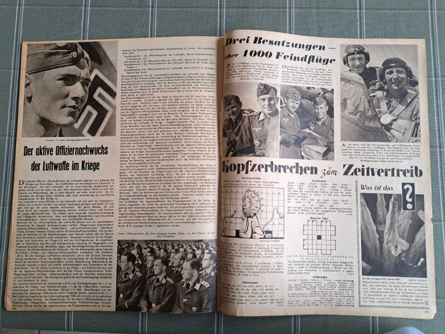 Livre revue allemand ww2 militaria military militaire german  dans Art et objets de collection  à Laval/Rive Nord - Image 3