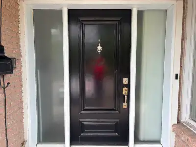 Front door for house/Porte entrée maison - best offer, View more