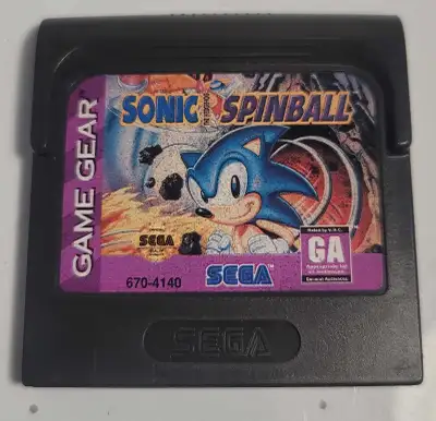 Sonic Spinball Sega Game Gear, View more