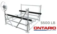 Secure Your Boat with Bertrand Multi-master 5500 lb Lift!