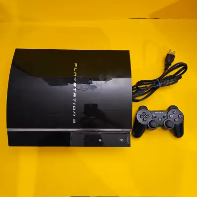 Playstation 3 (PS3) Console (PS2/PS1 Backwards Compatible), View more