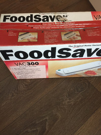 FoodSaver VAC 300 Vacuum Bag Food Sealer Machine