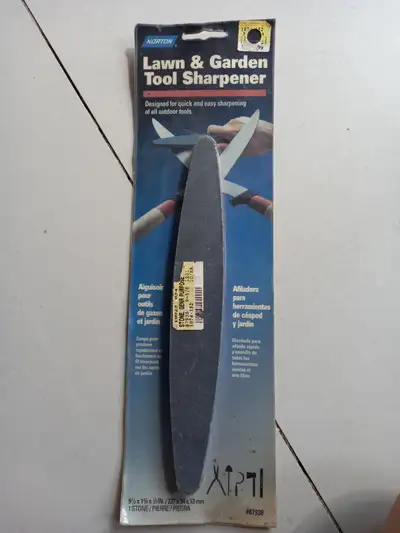 Norton lawn and garden tool sharpener, View more