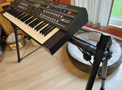Casio CZ-1, Vintage Synthesizer and A-Frame Stand, View more